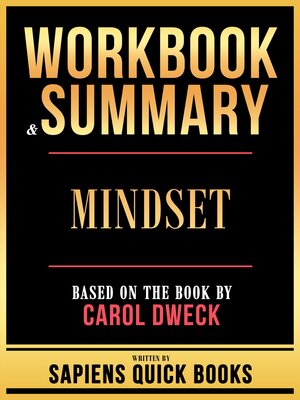 cover image of Workbook & Summary--Mindset--Based On the Book by Carol Dweck